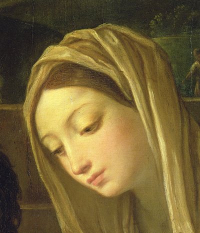 The Adoration of the Shepherds (detail) by Guido Reni